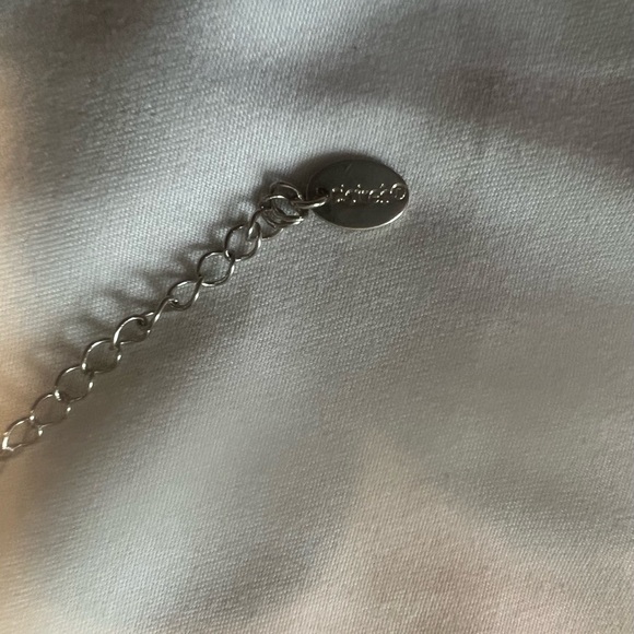 Claire’s Silver Tone Chain Necklace with Bottle Charm - Picture 7 of 7